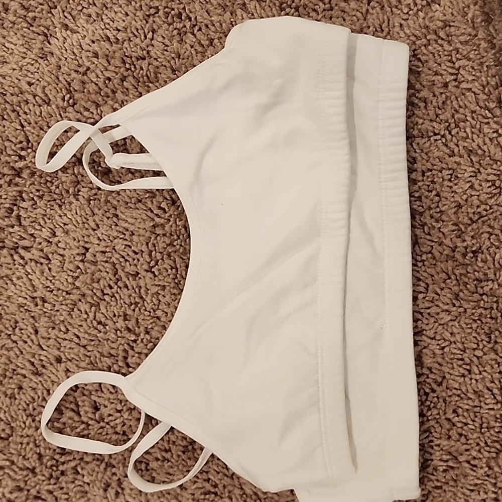 Old Navy Girls White Cami Bra 2pack